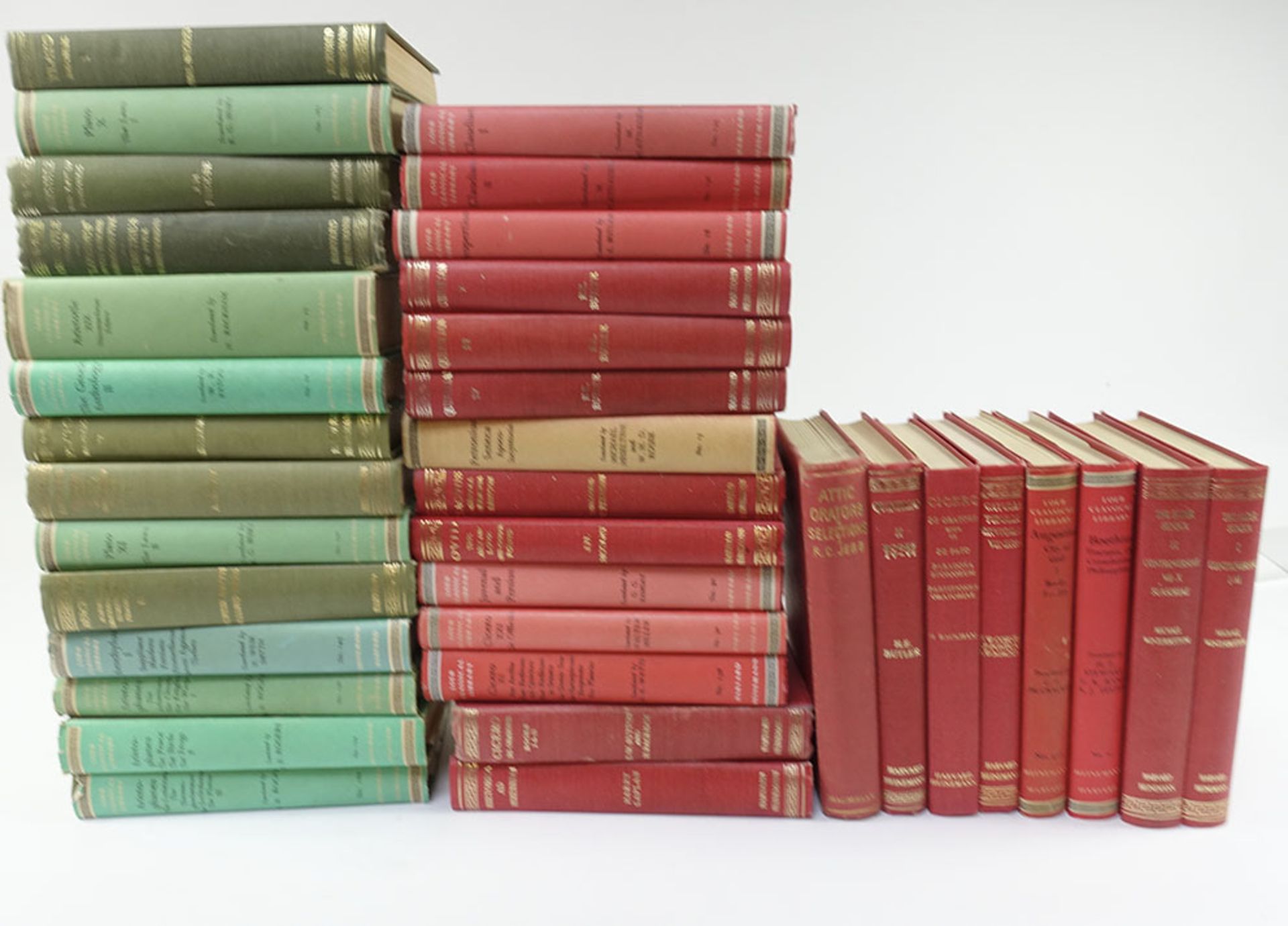 LOEB CLASSICAL LIBRARY. Greek (14) & Latin authors (22). Lond., (1962-79). 36 vols. of the series.