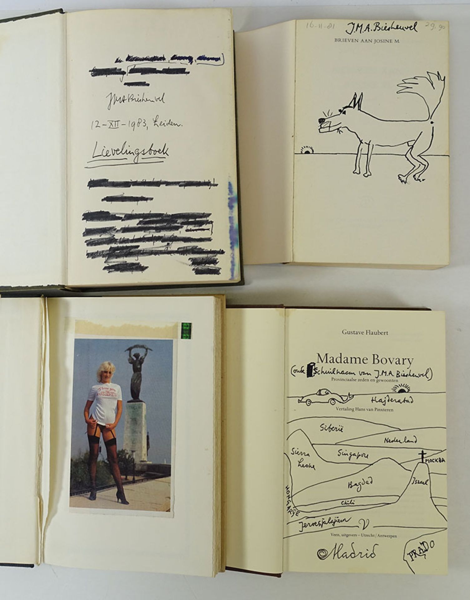 COLLECTION of 57 books from the library of Maarten Biesheuvel, many with his name written in, some - Image 3 of 3