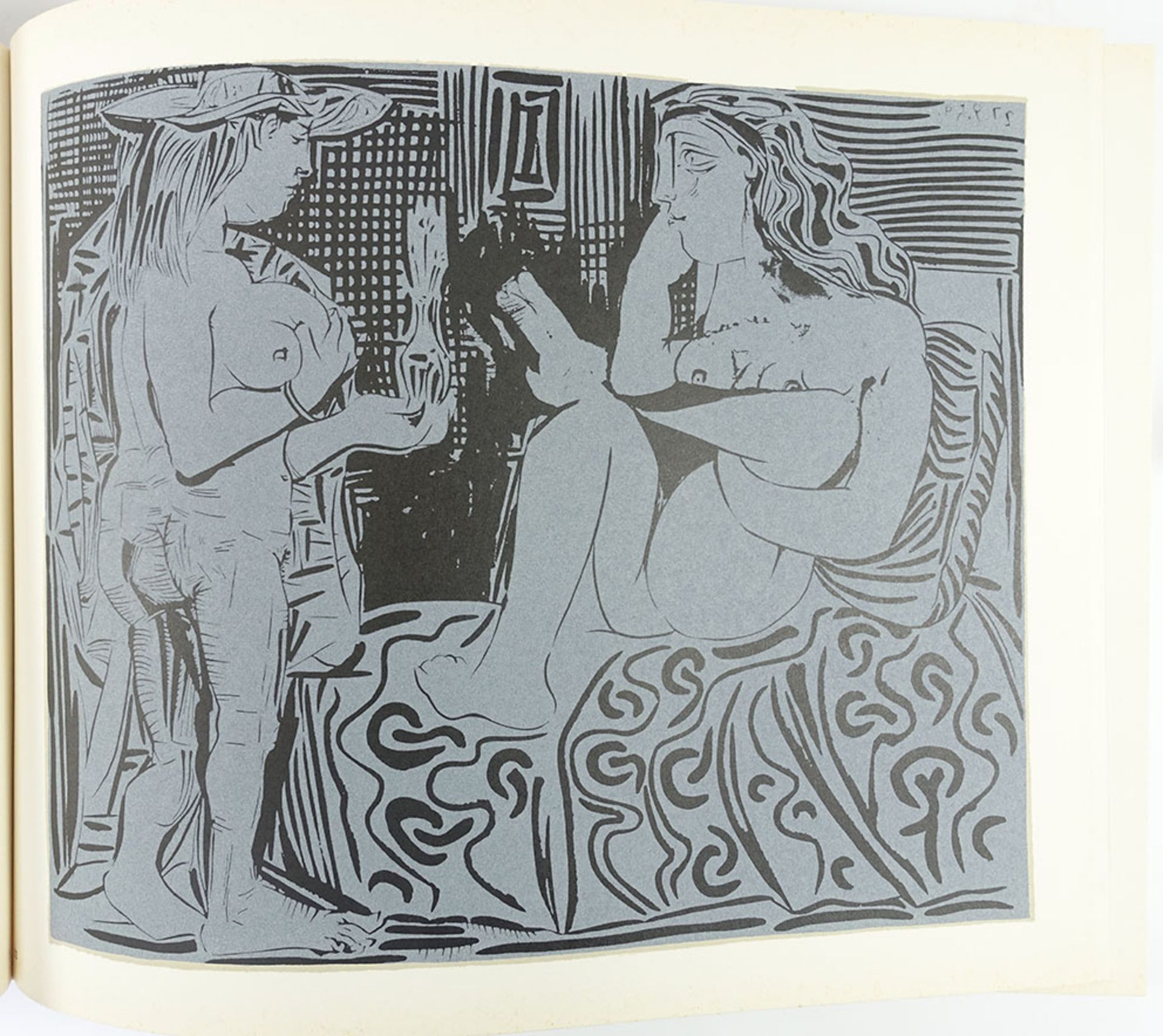 PICASSO, P. Linolschnitte. Einleitung W. Boeck. Teufen, A. Niggli, (1962). (7) text-lvs. & 45 full- - Bild 3 aus 5