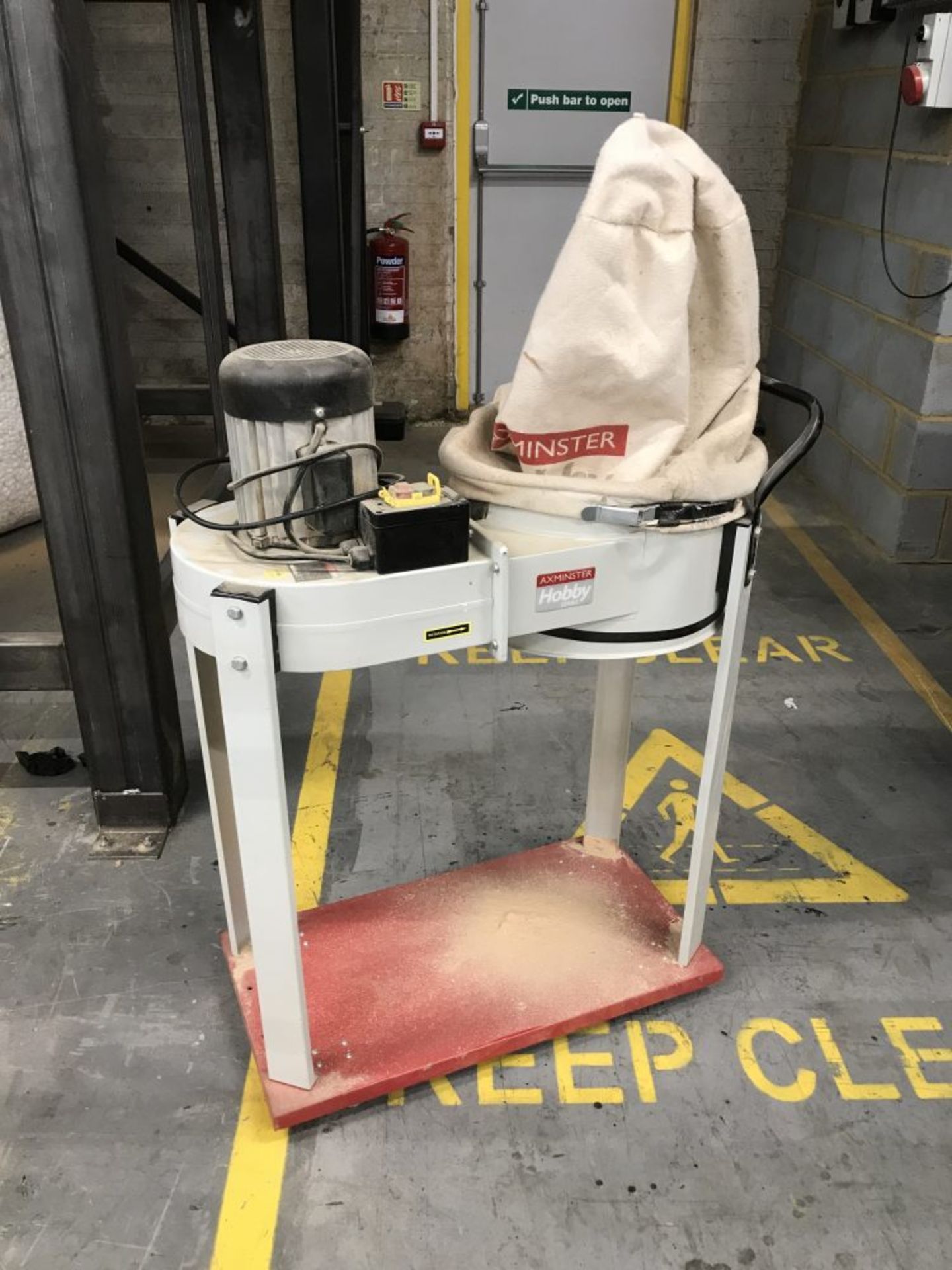 Axminster AWEDE2 single bag dust extractor