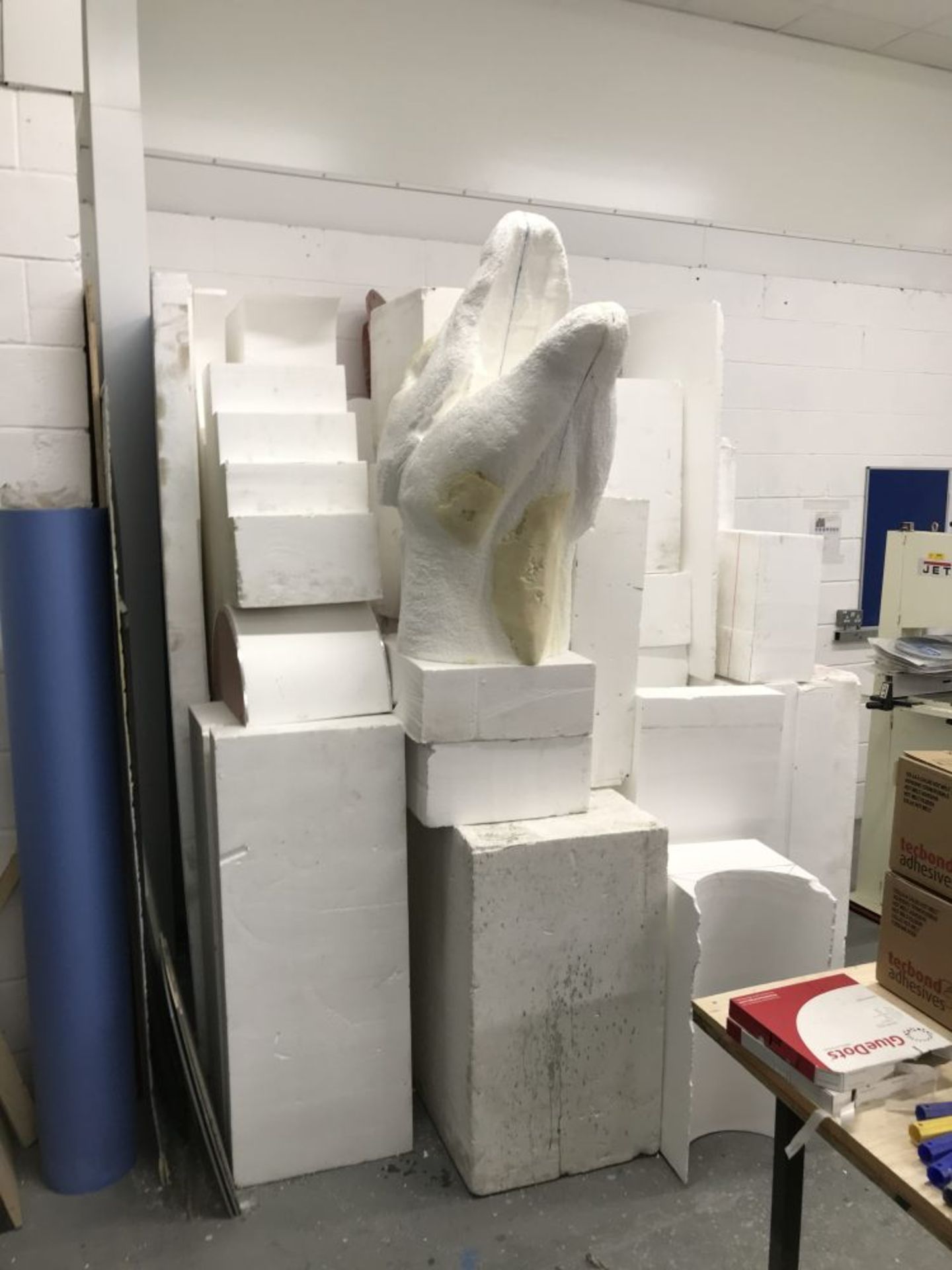 A quantity of expanded polystyrene blocks in various sizes and shapes - Image 2 of 2