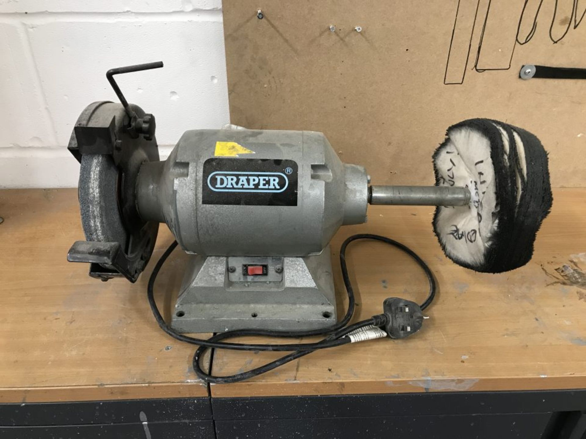 Draper DHC200 grinding and polishing machine