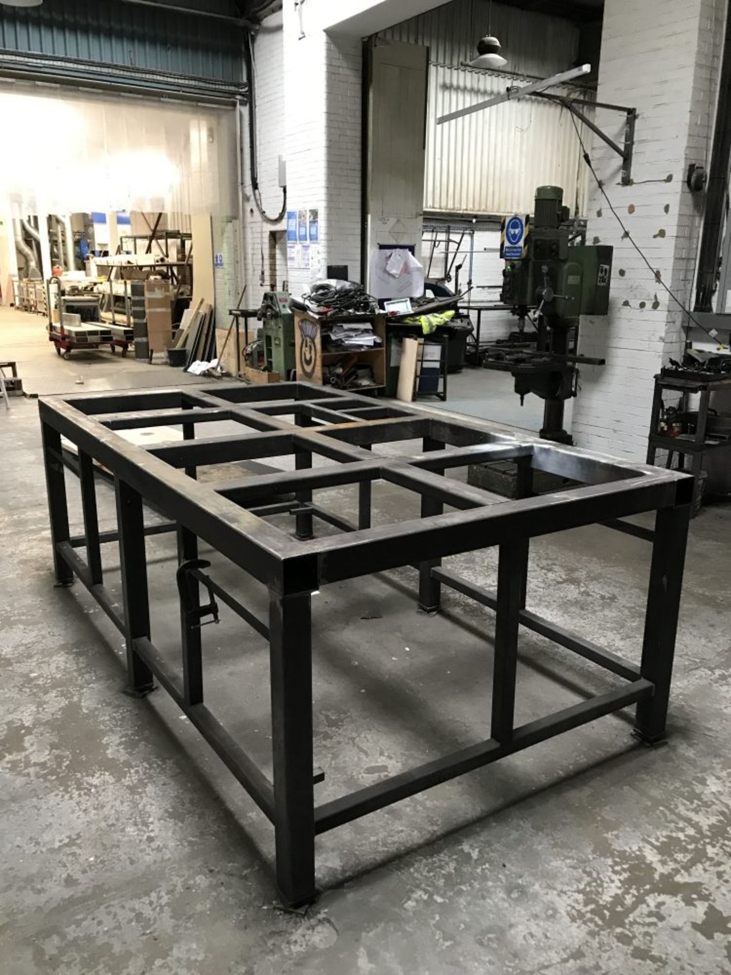 A welding table