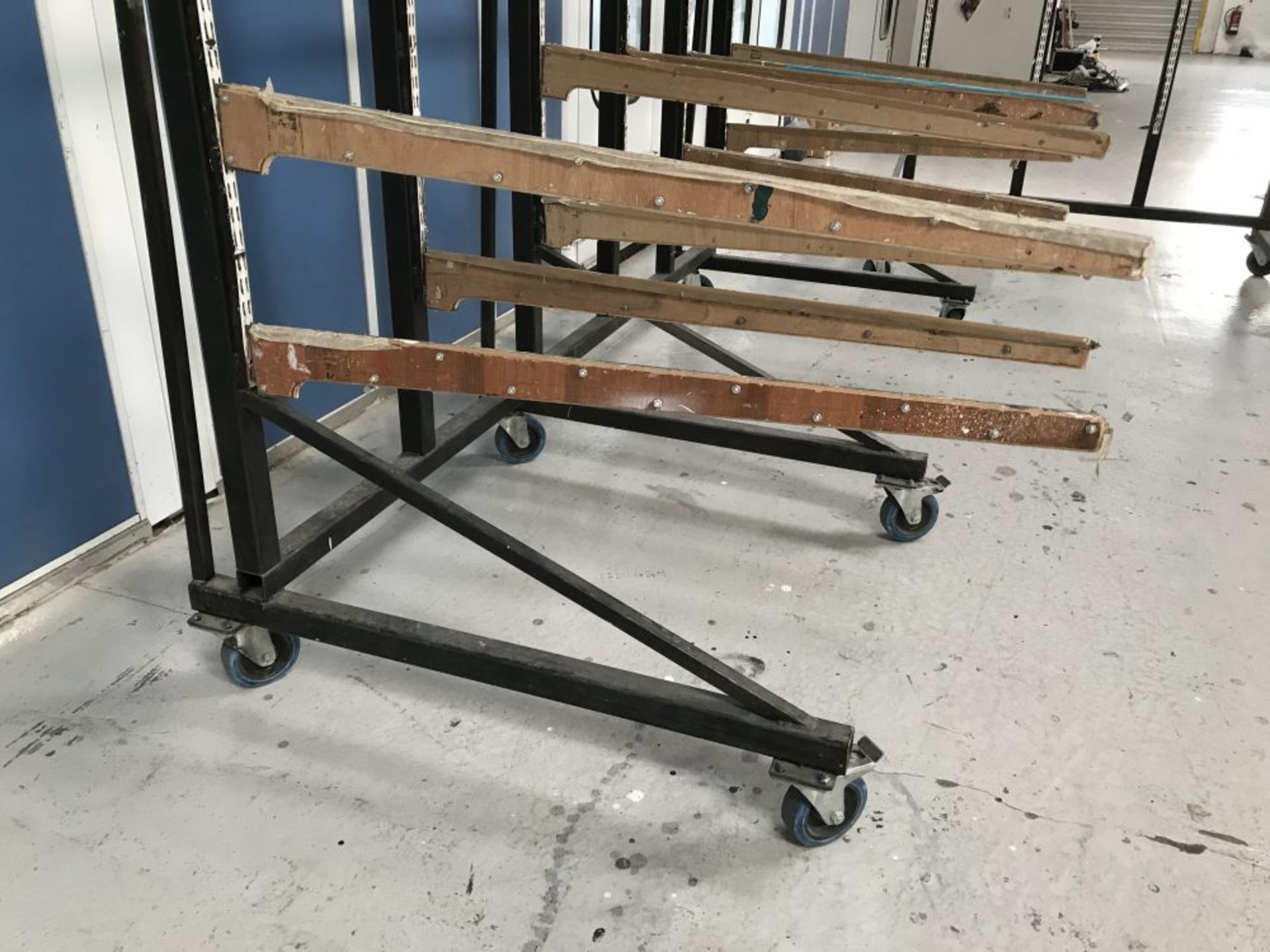 4 large, heavy duty mobile drying racks - Image 6 of 9