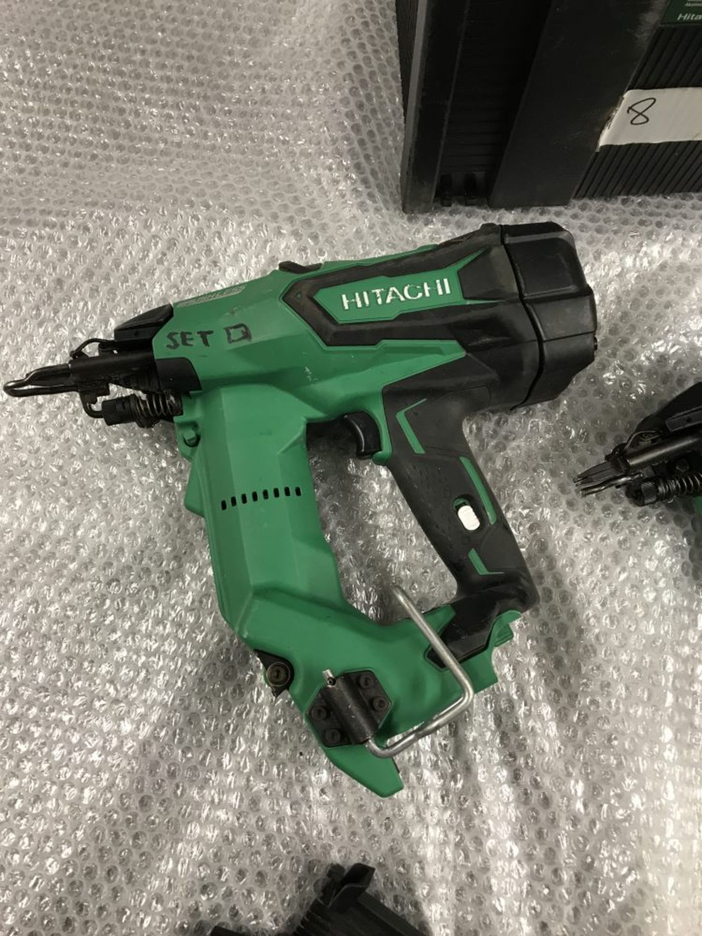 3 Hikoki NT1850E cordless brad nailers (see desc. for known faults) - Image 2 of 6