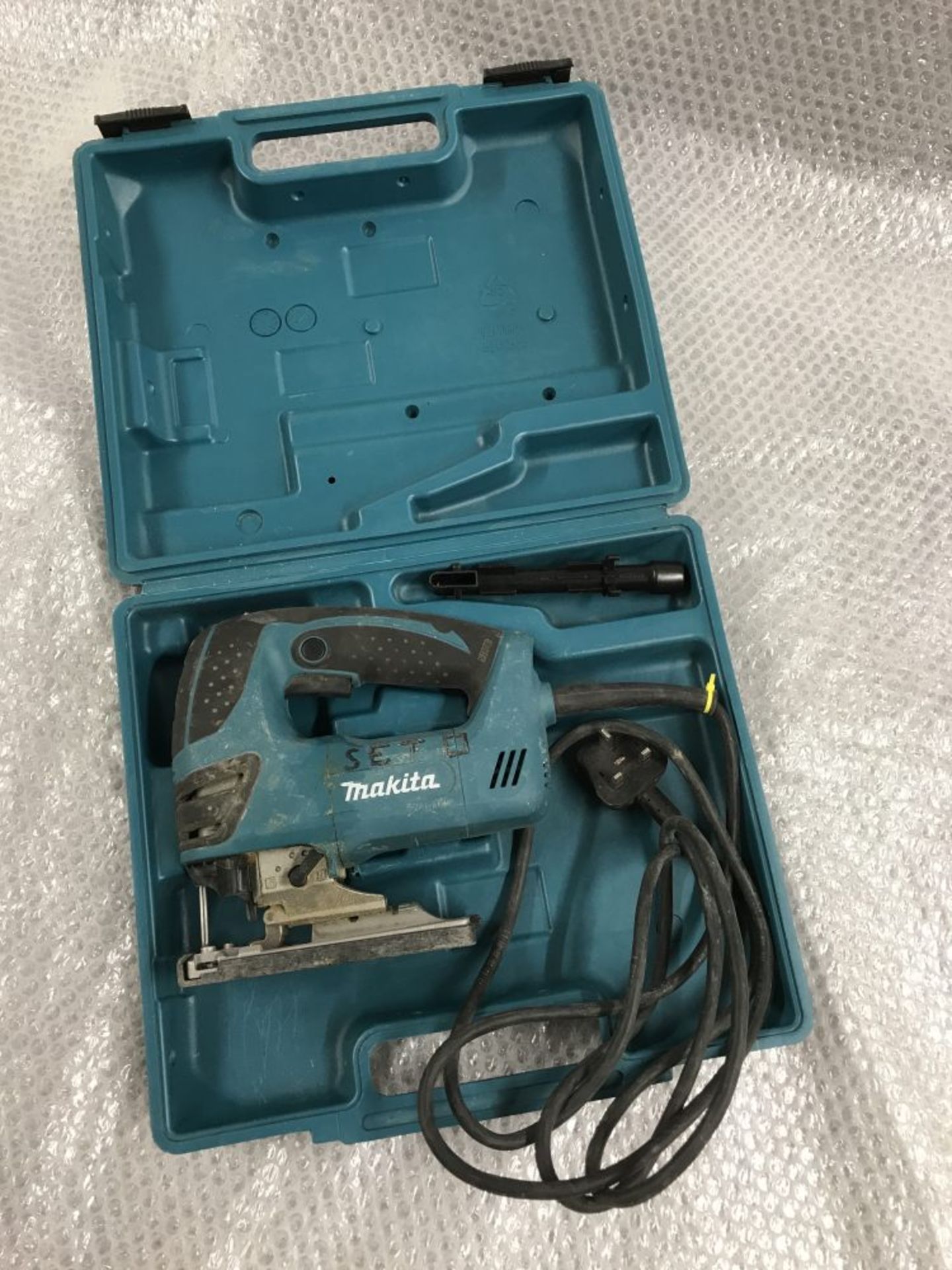 Makita 4350FCT jigsaw, 240V