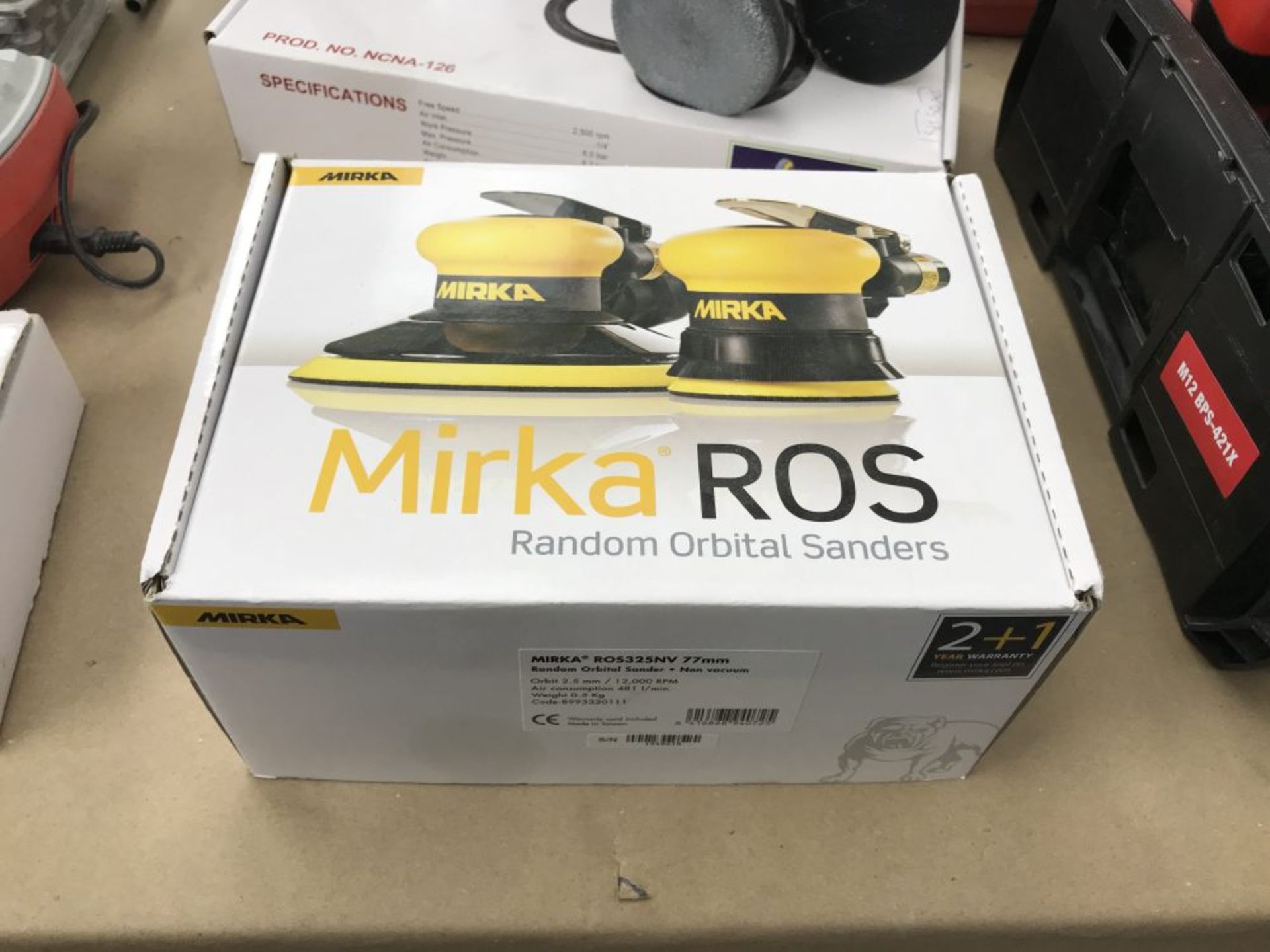 Mirka ROS325NV random orbital sander