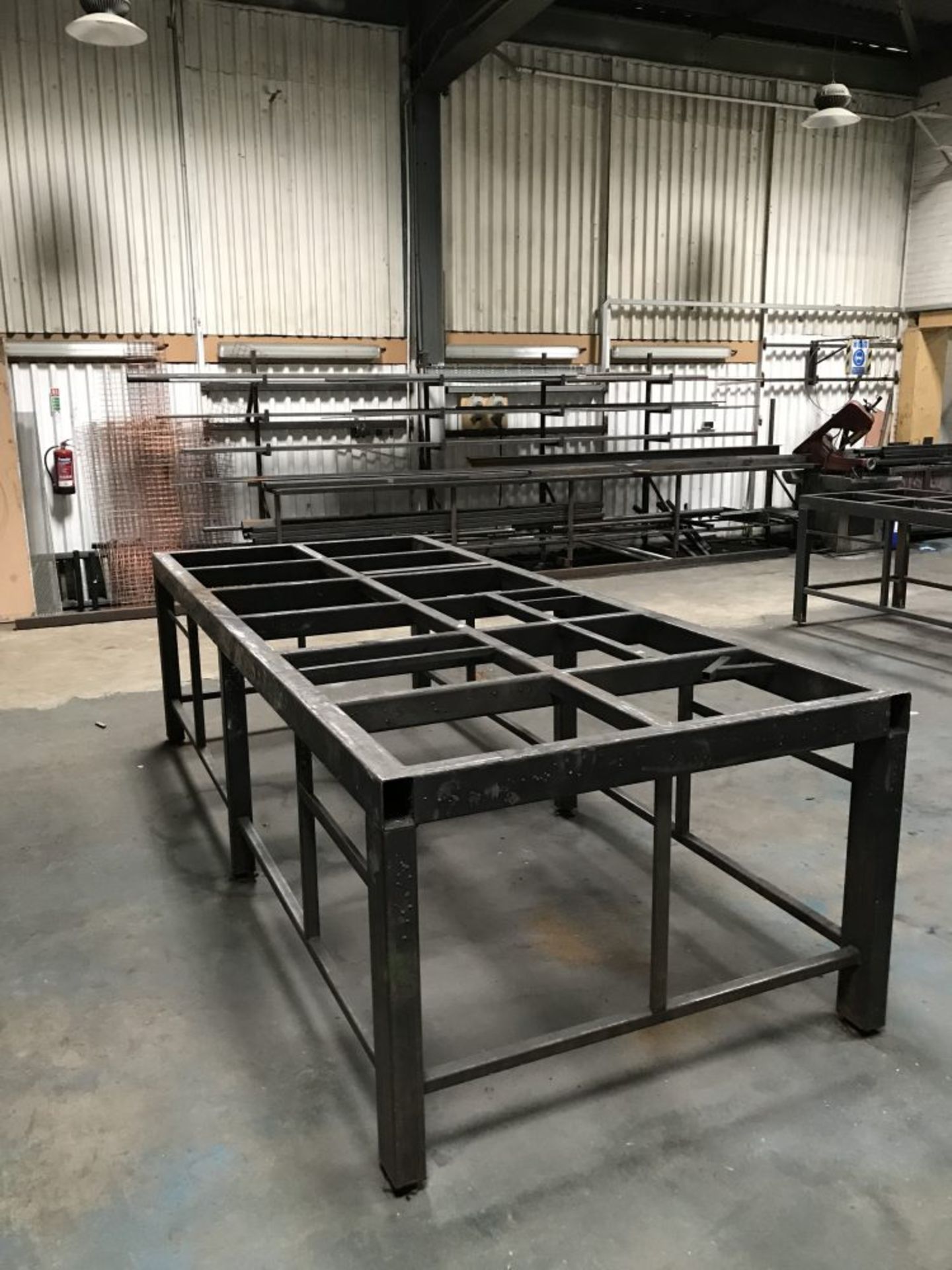 A welding table