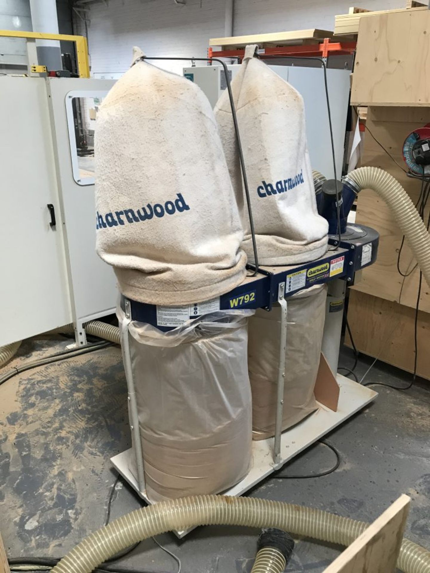 Charnwood W792 double bag dust extractor