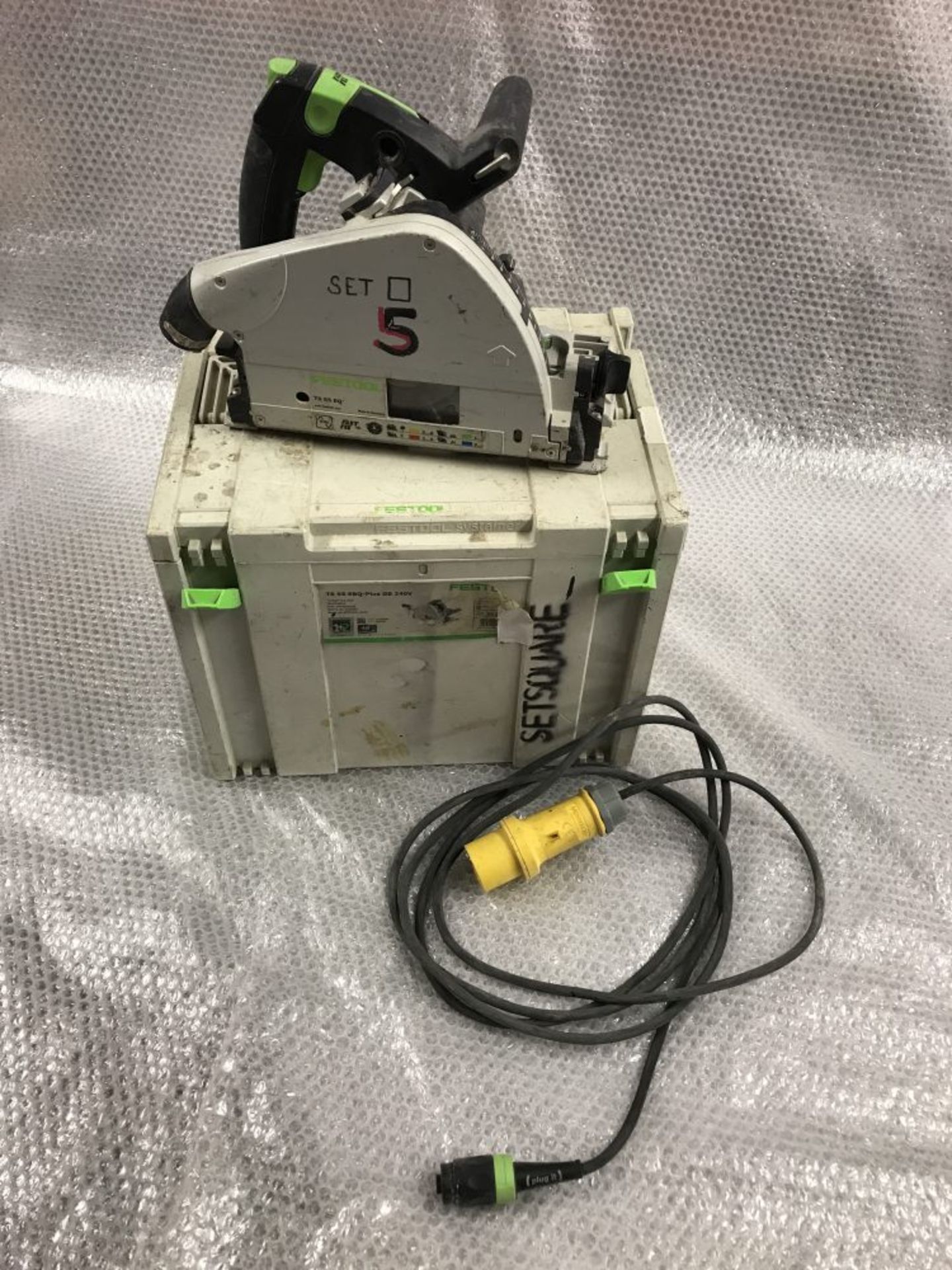 Festool TS 55 EQ plunge saw, 110V