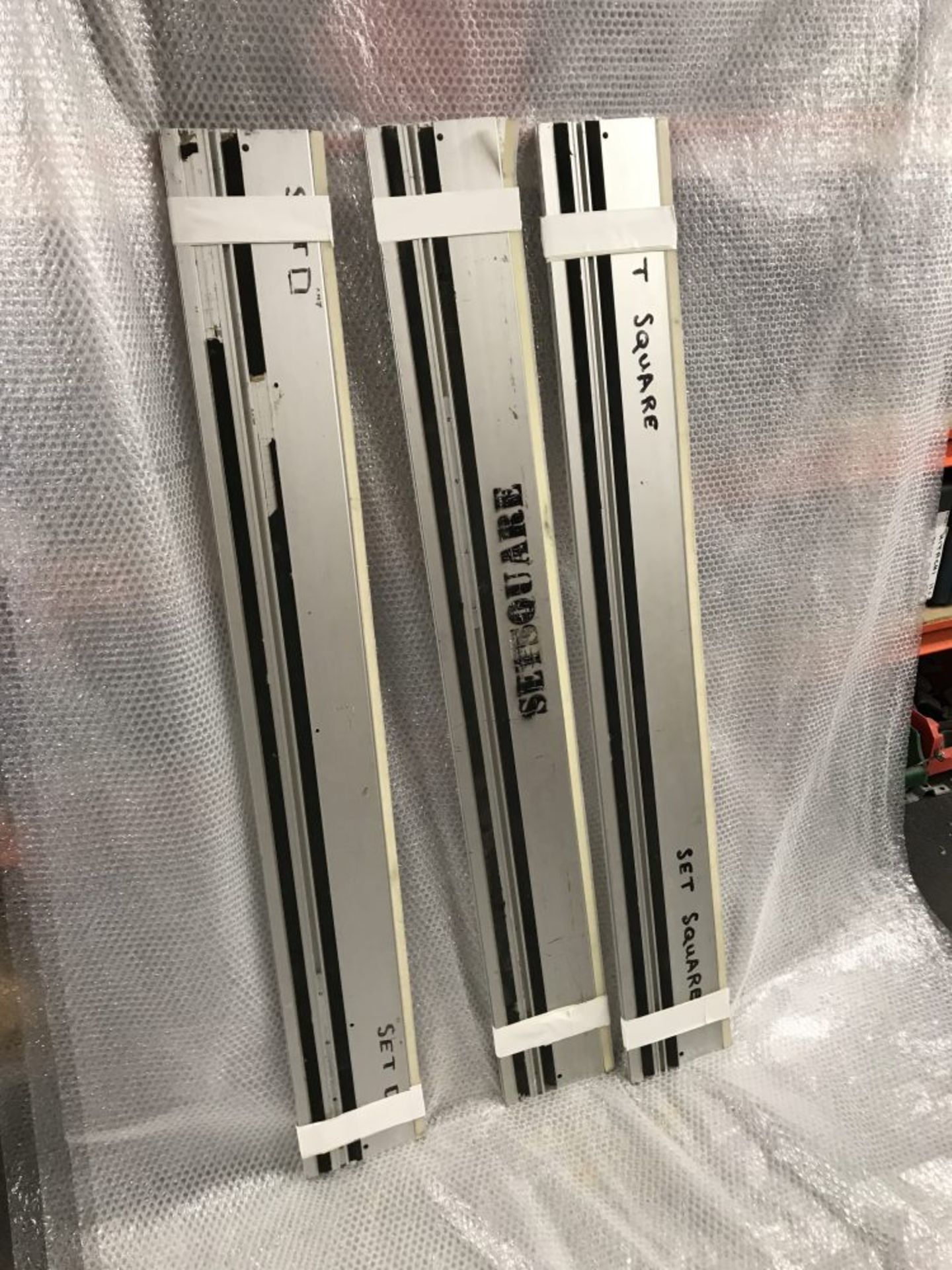 3 pairs of Festool FS 1400/2 guide rails, 6 in total