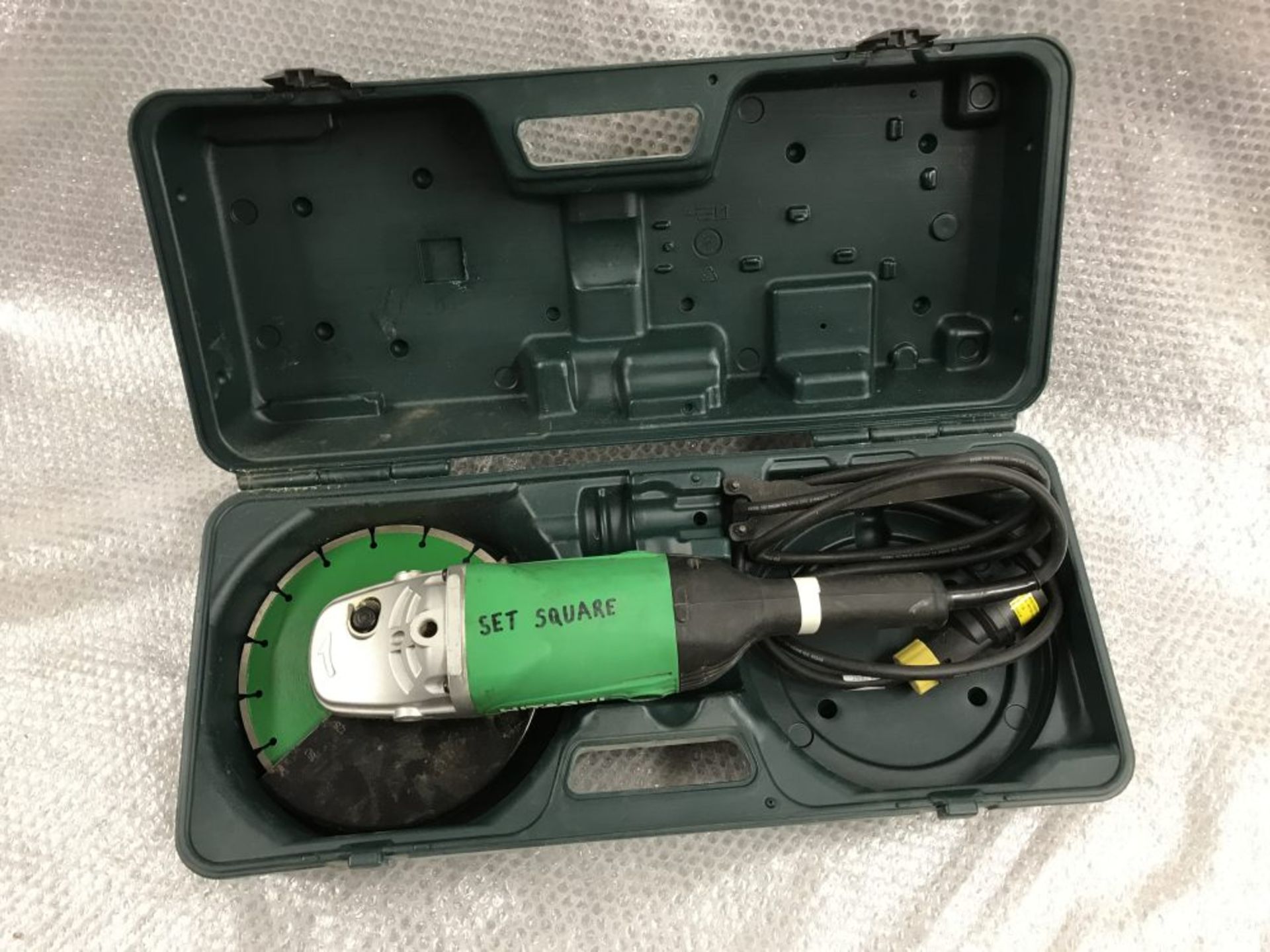 Hitachi G23SS and Makita GA9020 9" angle grinders, 110V