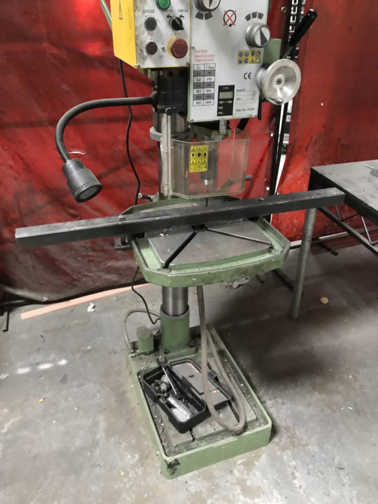 2018 Warco 40BSF pillar drill - Image 3 of 7