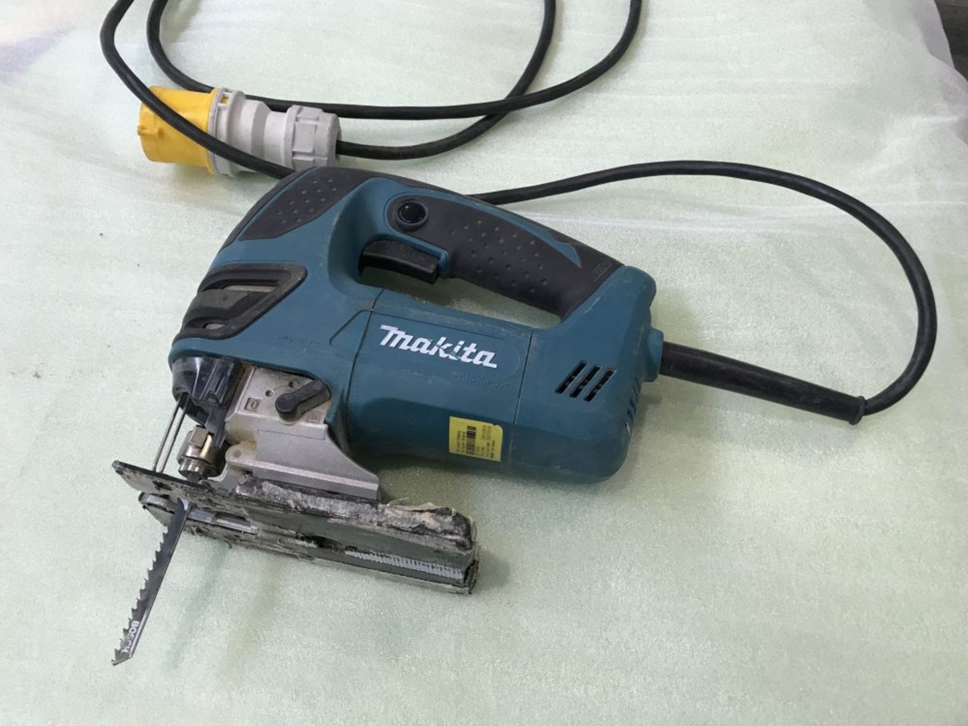 Makita 4350FCT jigsaw, 240V