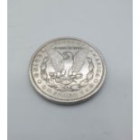 Morgan Silver Dollar 1890 Philadelphia Mint V.F. Condition
