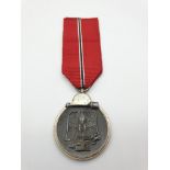 WWII Eastern front 'Frozen meat' medal with original ribbon