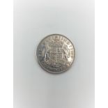 1937 half crown uncirculated 50% silver