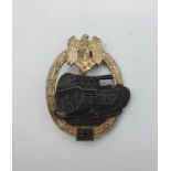 WW2 German tank badge 25 JFS