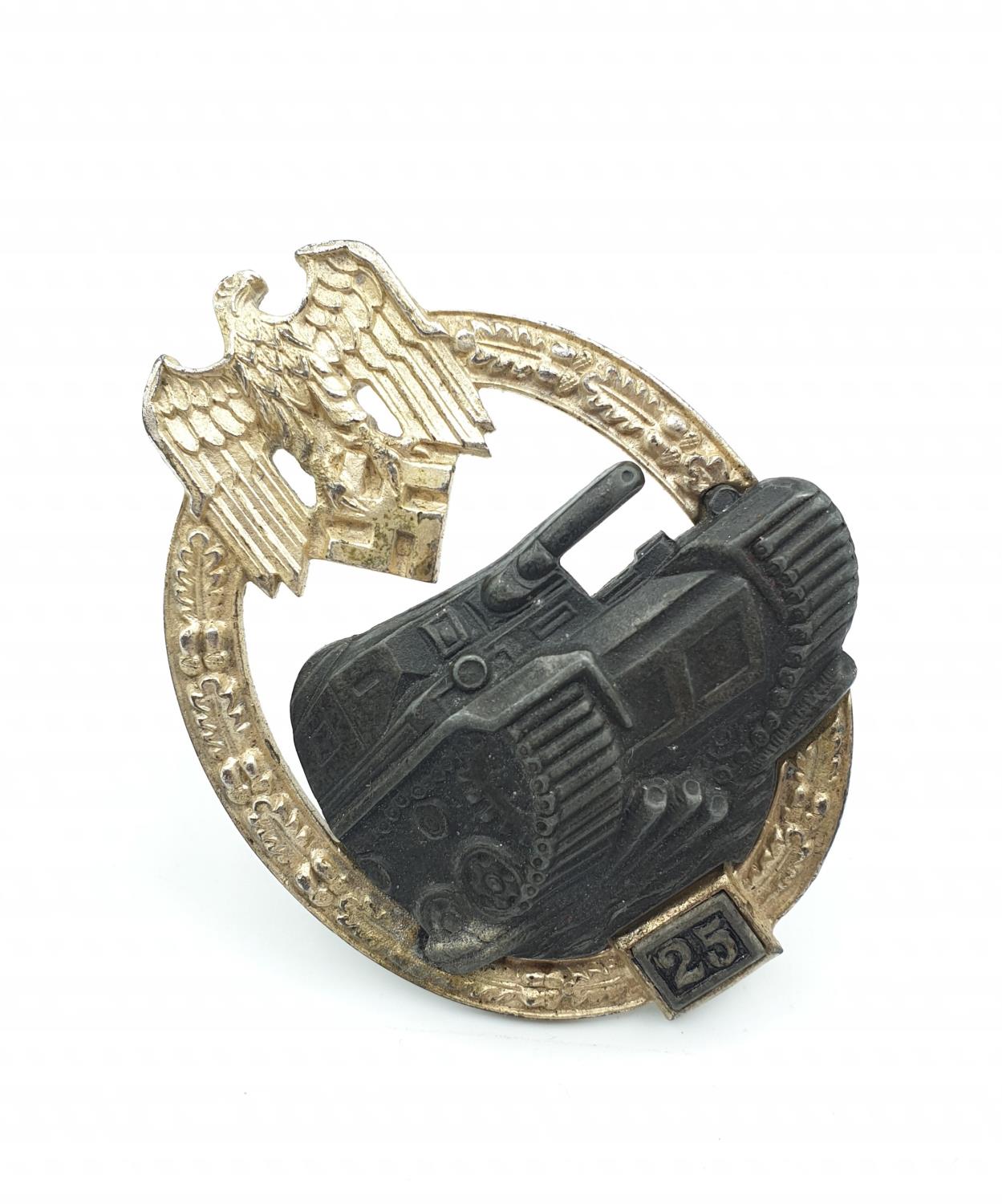 WW2 German tank badge 25 JFS - Image 2 of 5