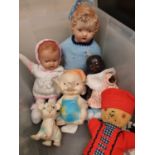 Job lot of vintage dolls