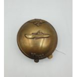 U Boat brass clamshell +watch 1943 U441 (replica)