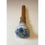 Chemist pestle (meissen top) early 19th century