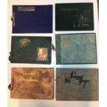 An assortment of 8 Greta Garbo scrapbooks