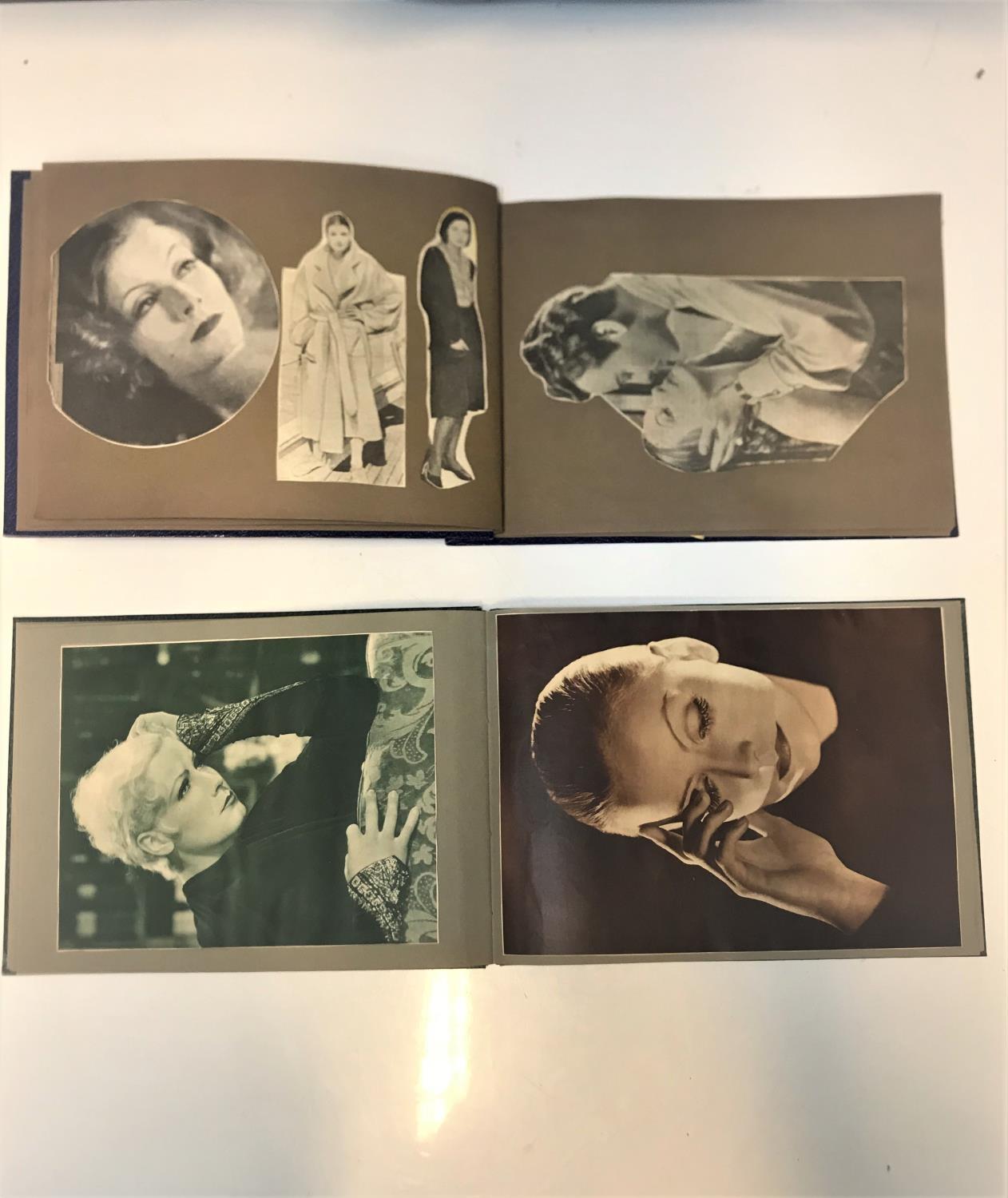 An assortment of 8 Greta Garbo scrapbooks - Image 2 of 6