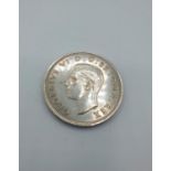 1937 half crown uncirculated condition ,50% silver content.