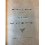 'Illustrated catalogue of Portrait miniatures 1889