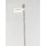 18K WHITE GOLD BRACELET WITH DIAMONDS (1CT, G-H/SI1) ECN 299