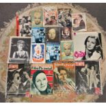 Garbo memorabilia including Garbo Mono LP 1964 MGM, photos, programmes magazines artwork for posters