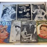 Selection of 7x 1930's Film magazines to include film collector & screencard & screen romance (7)