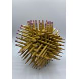 Pencil sculpture, original sold for £50,000.