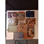 Large selection of Greta Garbo memorabilia, scrapbooks albums etc (11)