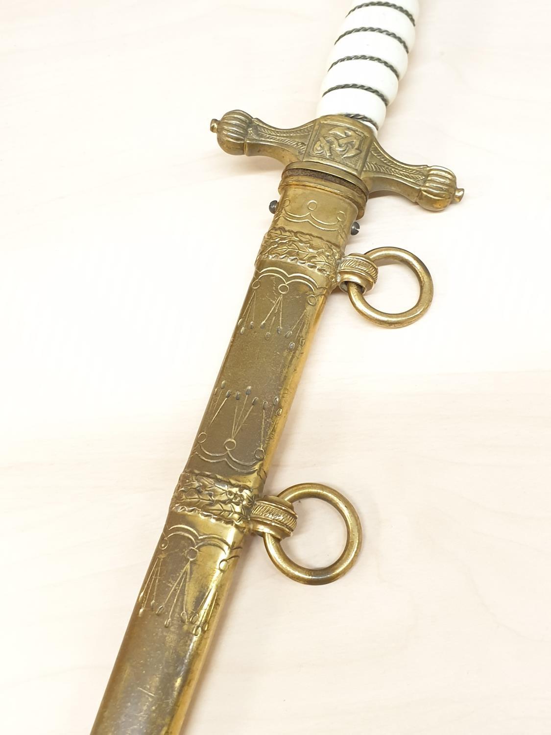 Naval dagger maker Eickhorn, approx 41cm in length - Image 8 of 17