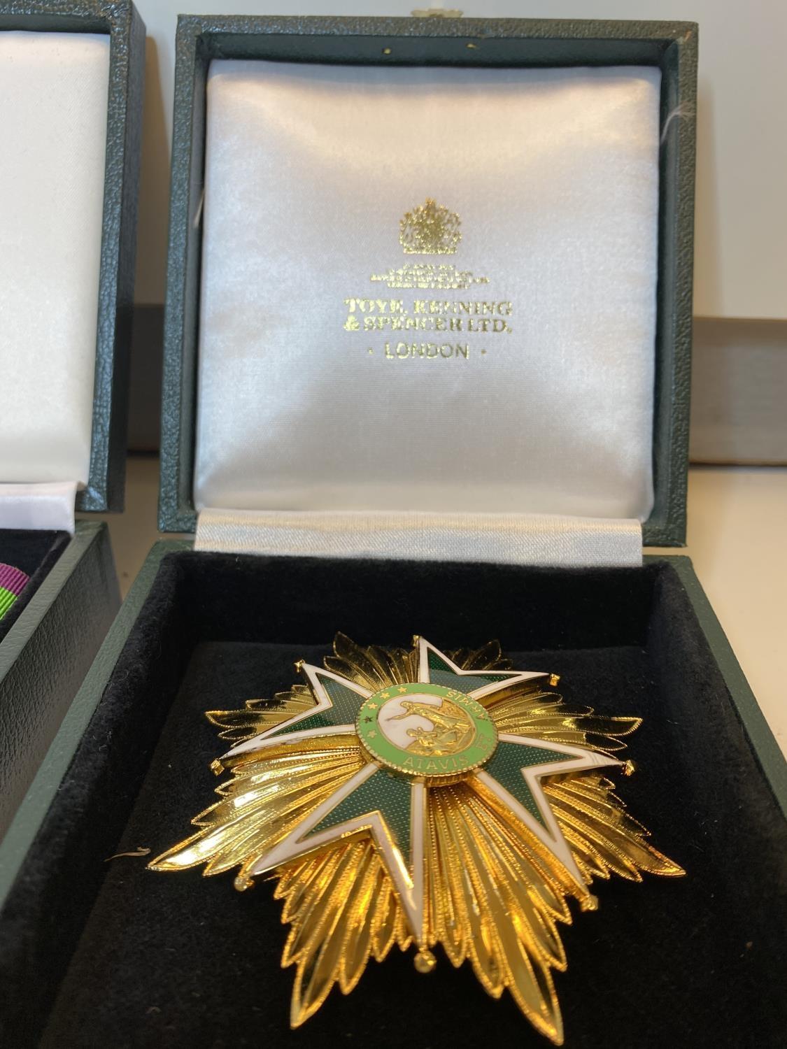 Military Order of St.Lazarus Commander of Merit Sash & Enamel Jewel, Together with Enamel & Gold - Image 6 of 15