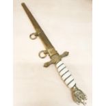 Naval dagger maker Eickhorn, approx 41cm in length