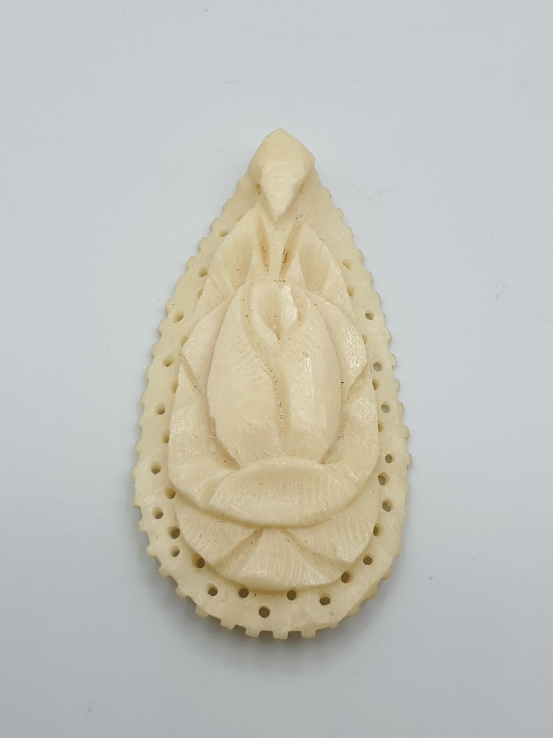 Ivory large pendant