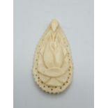 Ivory large pendant