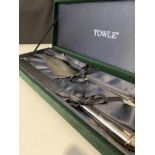 Towle knife and slice set in presentation box