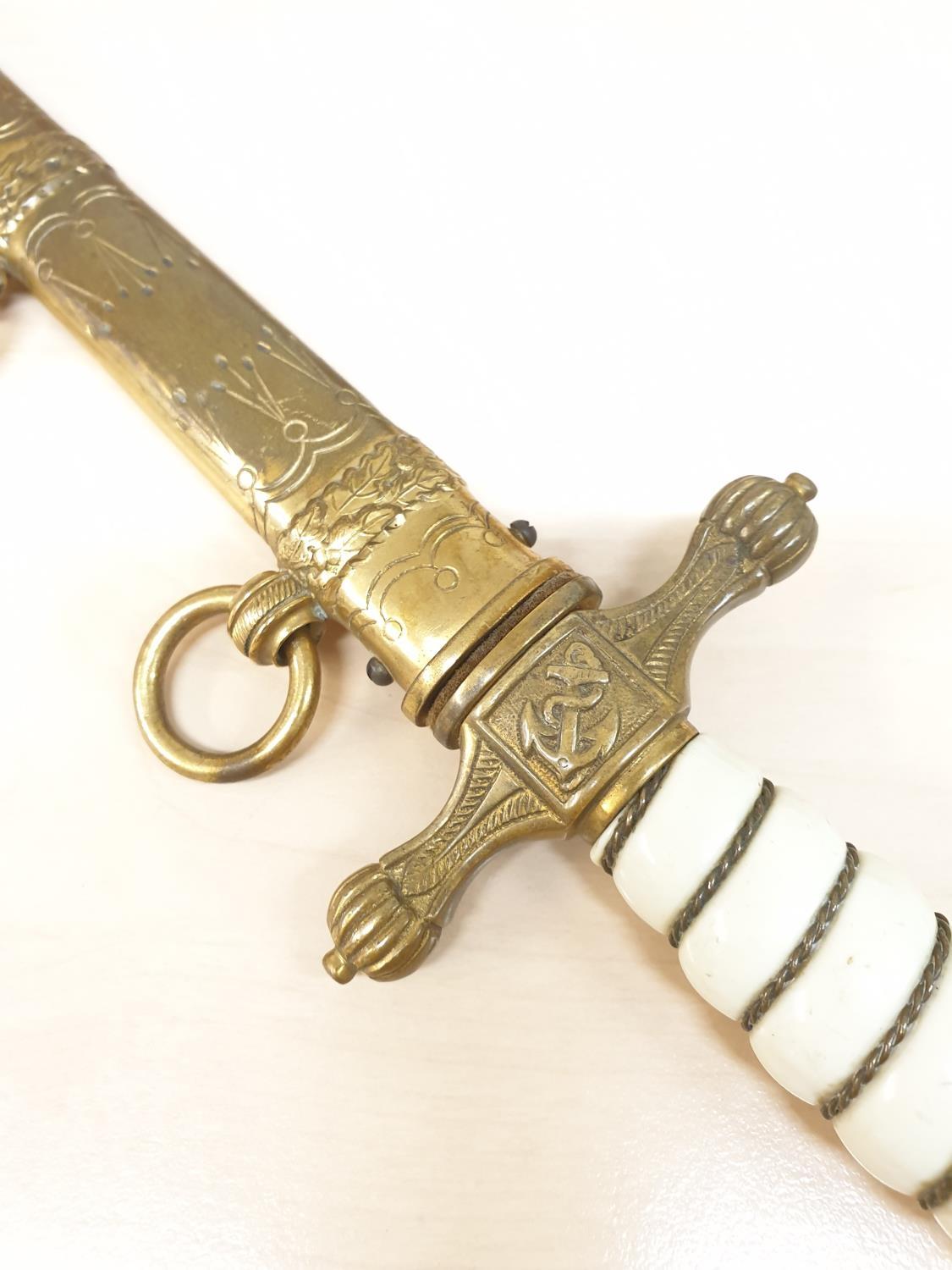 Naval dagger maker Eickhorn, approx 41cm in length - Image 5 of 17