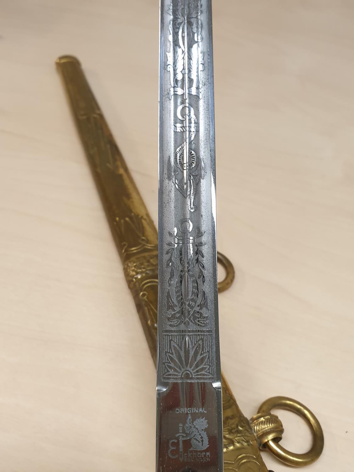 Naval dagger maker Eickhorn, approx 41cm in length - Image 16 of 17