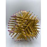 Pencil sculpture, original sold for £50,000.