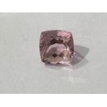 4ct morganite square stone