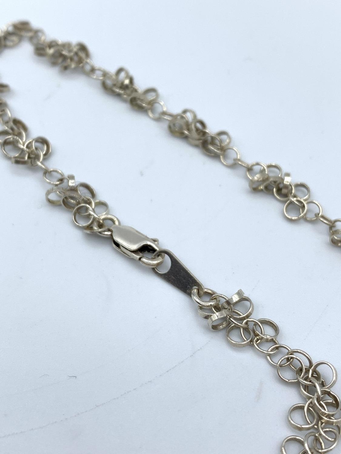 Ornate Silver Necklace 7.7g, 18cm - Image 3 of 4