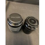 Prakticar Pentacon PB f4-5.6 55-200 Zoom Lens and Zenith lens (2)