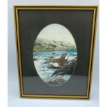 Pair of framed John Morland bird prints (2)
