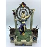 Aqua Maga The Water Sorceress Ltd edition figurine with crystals by WAP Watson Ltd 26cm High