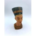 Queen Nefertiti Goebel FX 133/1 design Egyptian head. Size 12 cm H